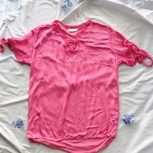 Pink blouse